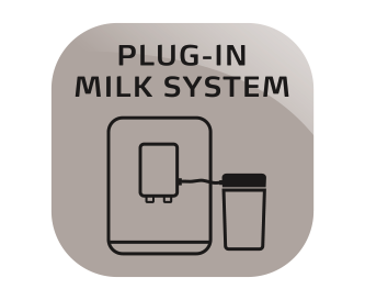 Atjungiamą pieno sistemą su išorine pieno talpa galima plauti indaplovėje ir laikyti šaldytuve.